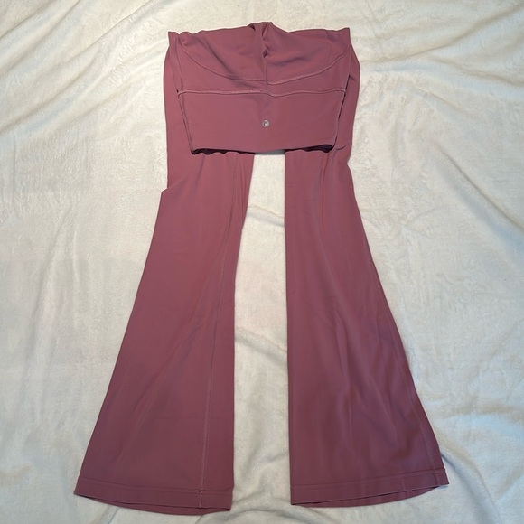 Lululemon Groove SHR Flare Pant Nulu Leggings - Picture 1 of 4